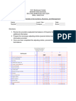 Drill Sheet # 8