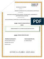 Dimmensionnement D'un Systeme Solaire Photovoltaique