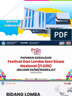 Paparan Sosialisasi FLS2N - SD - MI - Sederajat Tahun 2024 - AristaFile