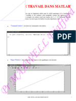 1espace de Travail Dans Matlab