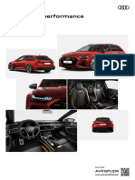 Audi RS 6 Avant Performance Konfigurationsliste (Voll) - MJ2024