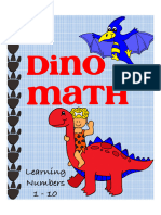 Dinosaur Numbers Printable Pack