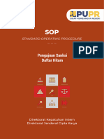 Sop Pengajuan Sanksi Daftar Hitam