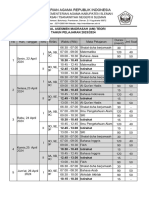 New Jadwal AM