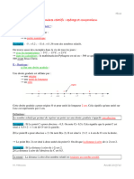 MATH Les Nombres Relatifs Reperage Et Comparaison