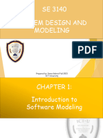 Chapter-01- Introduction to Software Modeling and Design