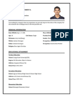 Gerongco, Ace Anthony (Resume)