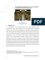 Hak Keuangan Daerah Pimpinan Dan Anggota DPRD Berdasarkan PP Nomor 18 Tahun 2017