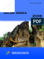 Kecamatan Blega Dalam Angka 2018