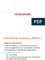 6 L - Evaluation