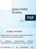 MIS Managing Global Systems
