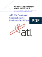 Full Download Ati RN Proctored Comprehensive Predictor 2016 Form B PDF