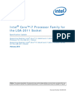 Core I7 Lga 2011 Specification Update