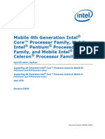 4th Gen Core Family Mobile Specification Update