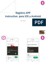Instructivo Cuenta Con Usuario de La App