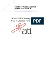 Full Download Ati RN Proctored Nursing Care of Children 2016 Form A PDF