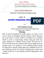 ch-5 Superfinishing Process
