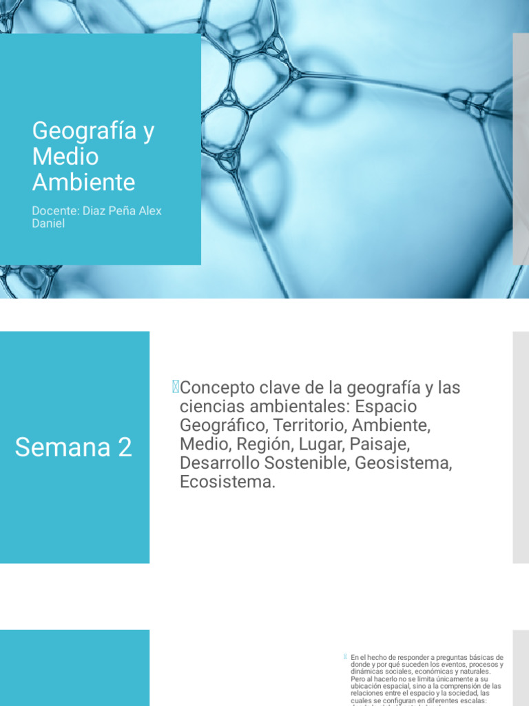 Geografía y Medio Ambiente: Conceptos Clave | PDF | Sustentabilidad ...