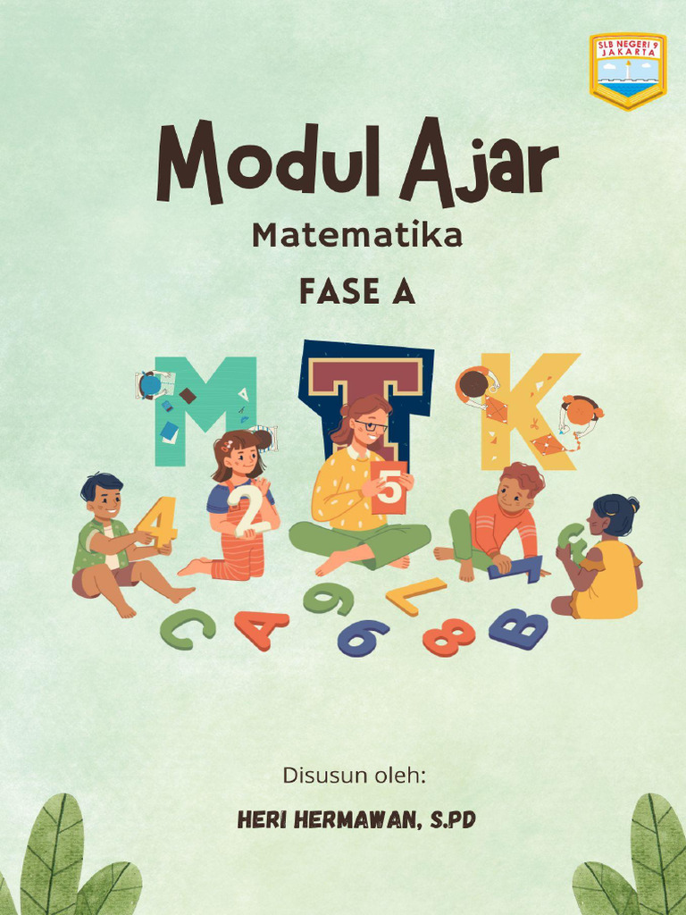 Modul Ajar Matematika Fase A SLB | PDF