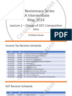 GST - Lecture 2 - Charge of GST & Composition Levy