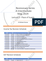 GST - Lecture 3 - Place of Supply