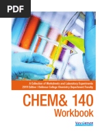 CHEM140 Workbook Key F2019