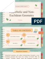 Hyperbolic and Non Euclidean