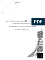 Guía CE Muros Contención Asociación Prefabricados
