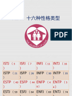 Mbti 十六种性格类型