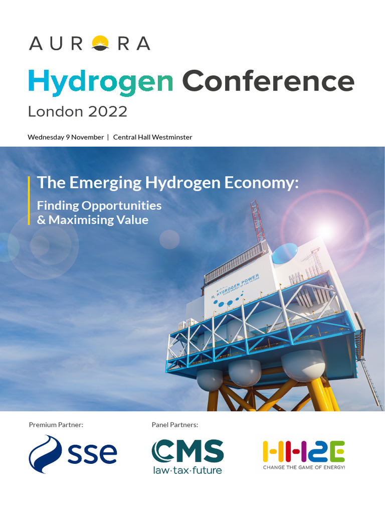 Aurora Hydrogen Conference 2022 Highlights Pack Pdf Cost Of Living