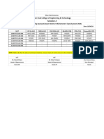 Paper Showing Time Table Summer - 2024