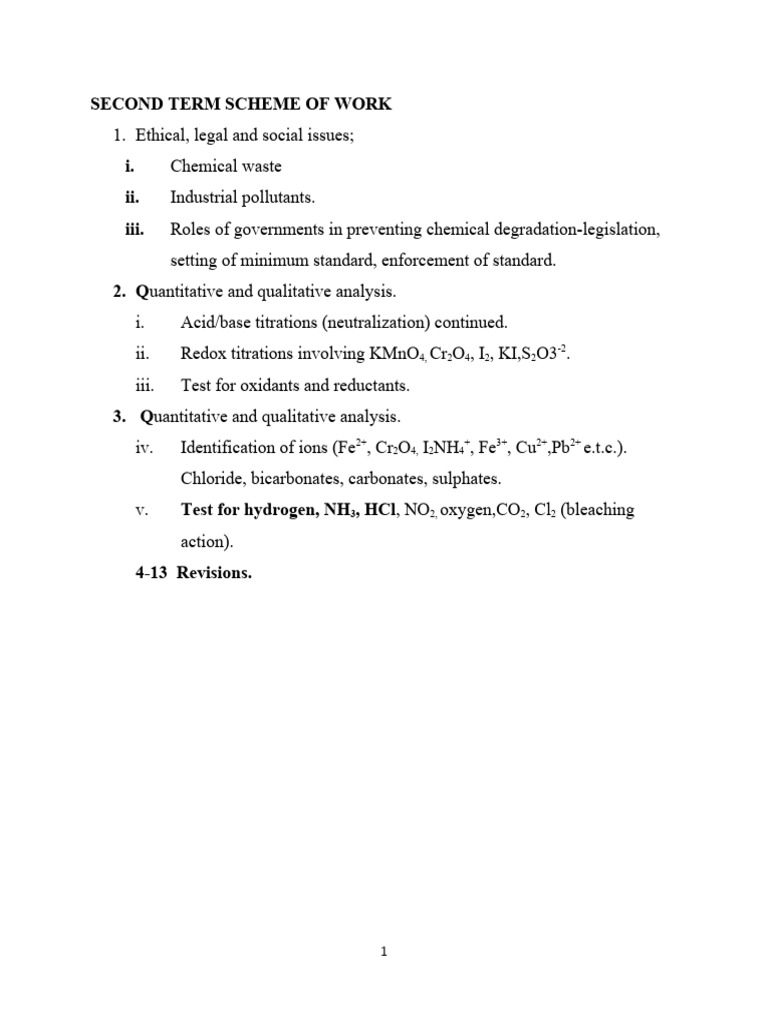 SS 3 Second Term Note 2019-2020 | PDF | Radioactive Decay | Nuclear Physics
