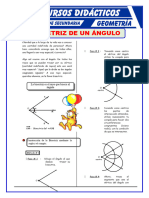 Bisectriz de Un Ángulo para Primero de Secundaria