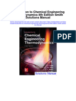 Full download Introduction To Chemical Engineering Thermodynamics 8Th Edition Smith Solutions Manual pdf