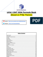 UPSC CSAT Formula