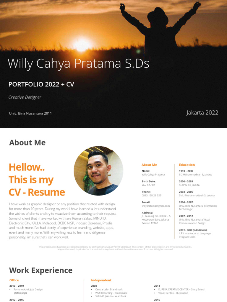 Willy Portfolio 2022 - Compressed - 4,6mb | PDF | Brand | Marketing