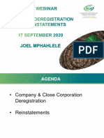 17 September 2020 CIPC - Webinar JOEL