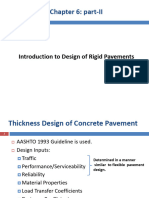 Chapter 6-Part-II Introduction To Design of Rigid Pavements