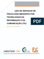 Manual Do Curso Prestacao de Servicos de Psicologia Mediados Por TIC