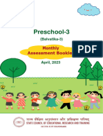 Assessment Booklet Preschool 3 April