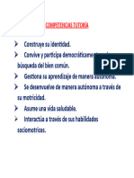 Competencias Tutoría