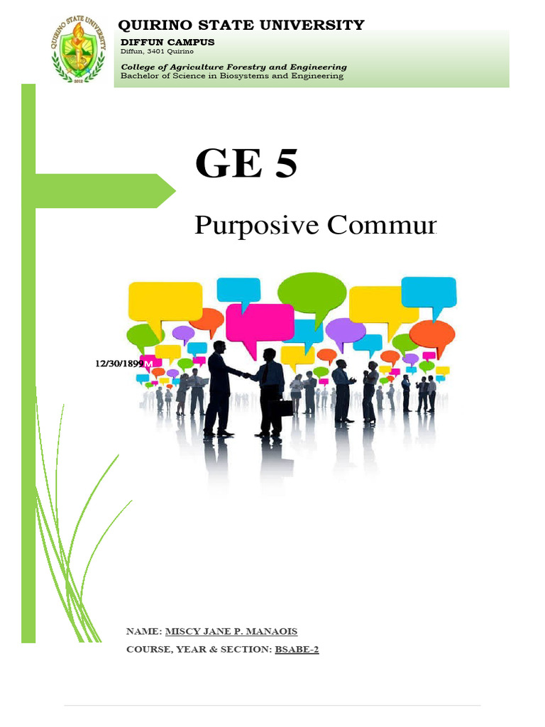 Intercultural Communication Module GE 5 | PDF | Cross Cultural ...