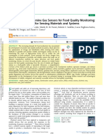 P Recent Progress in Amine Gas Sensors For Food Quality Monitoring