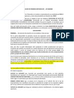 Ejemplo Oposición A Declinatoria y Declinatoria Resuelta