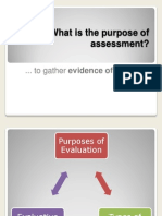 What Is The Purpose of Assessment