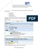 Sales Document configuration