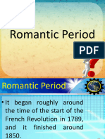 ENGLISH10 Romantic Period PPT 1