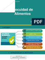 1. Inocuidad de alimentos