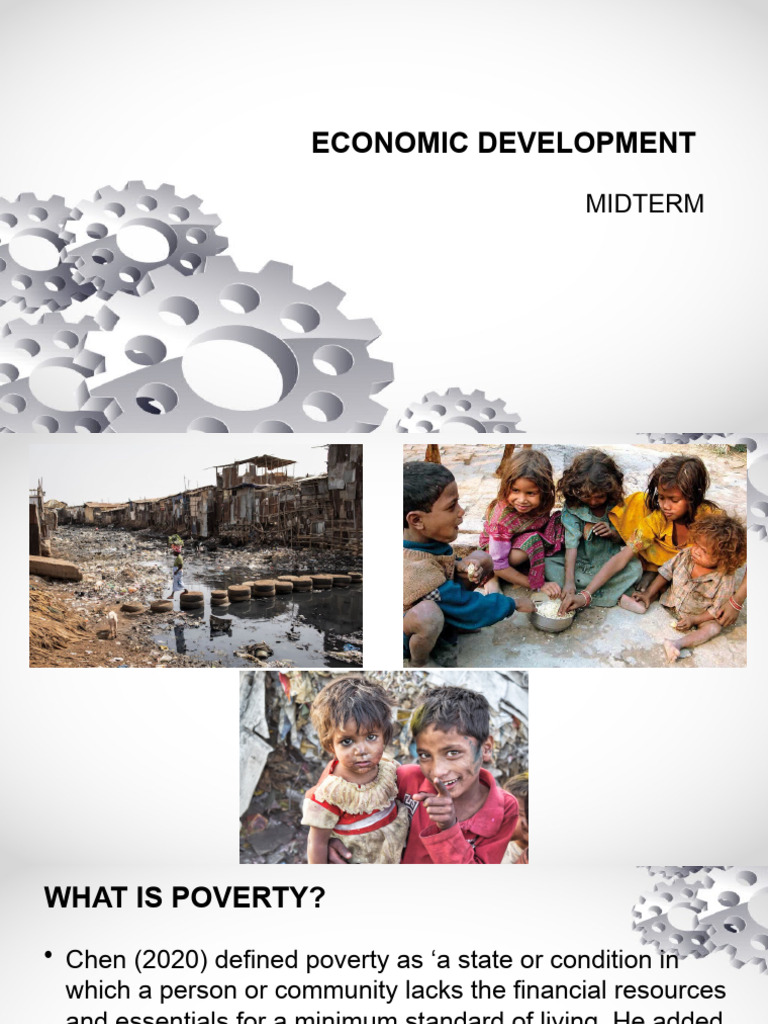 Economic Development Midterm | PDF | Poverty | Poverty & Homelessness