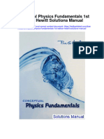 Download full Conceptual Physics Fundamentals 1St Edition Hewitt Solutions Manual pdf